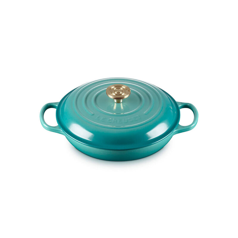 Le Creuset Signtature Cast Iron Shallow Casserole 26cm image number 7